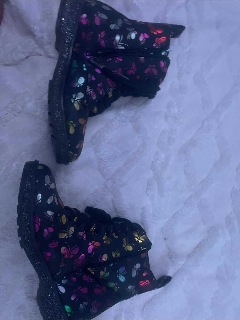 Colorful butterfly boots🦋!